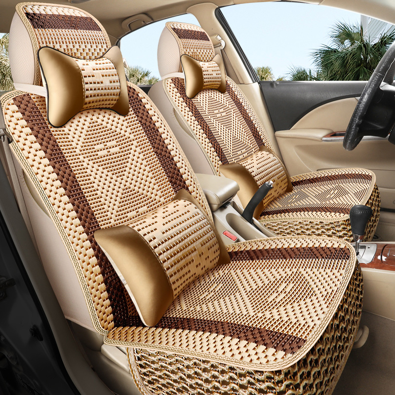 2019新款汽车坐垫全包座套四季通用皮冰丝座垫小车专用座椅套夏季