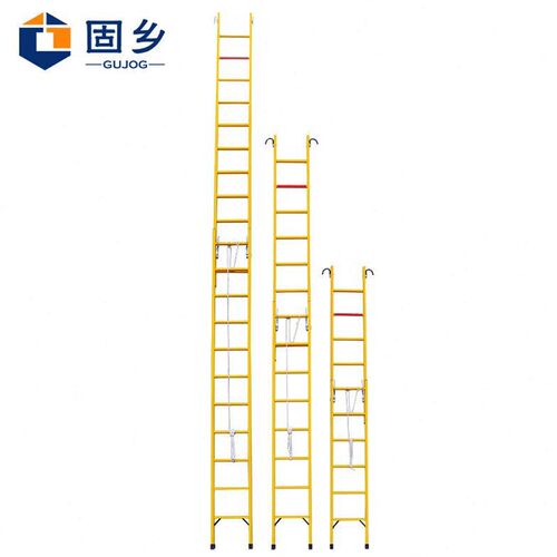 固乡绝缘梯子玻璃钢梯升降梯伸缩梯子加厚楼梯升降单侧电工电力绝