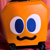 儿童拉杆箱男女18寸寸小孩行李箱向轮卡通密码 旅行可爱登机箱