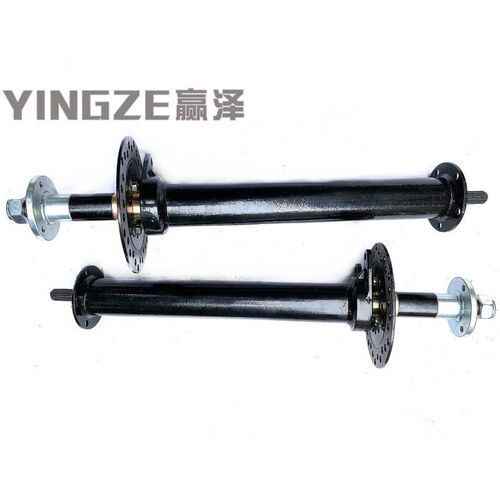 自制四轮电动卡丁车配件改装电动半轴 轴传动差速器后桥半轴加长