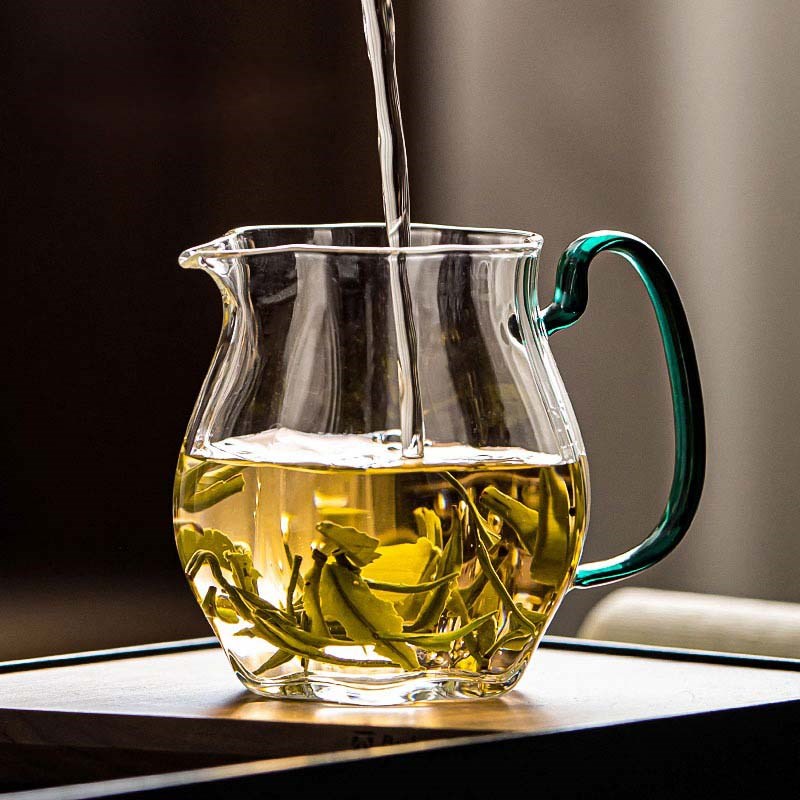 玻璃公道杯茶漏一体茶海茶过滤高档公杯套装分茶器泡茶杯茶具配件