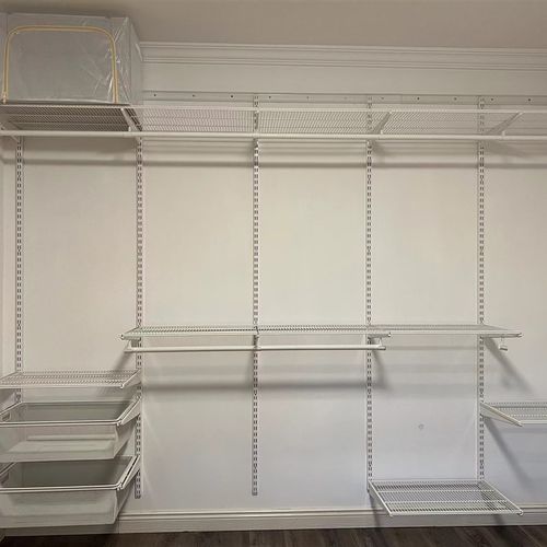 定制卧室金属衣帽架步入式衣帽间开放式卧室砌墙上衣柜框架挂衣橱