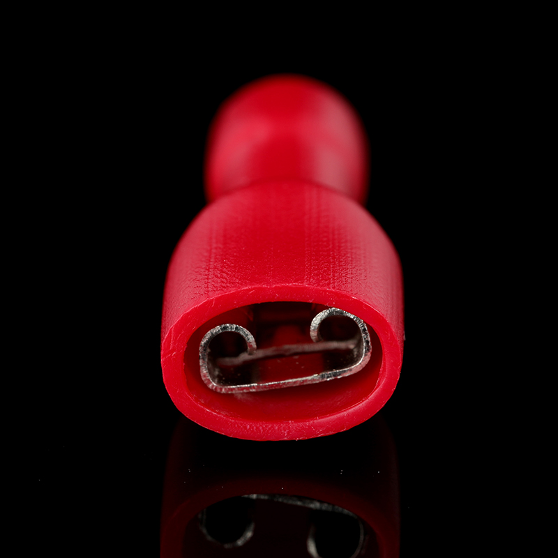 母全预绝缘端头FDFD1-187 插簧母全护套 接线端子母1000只