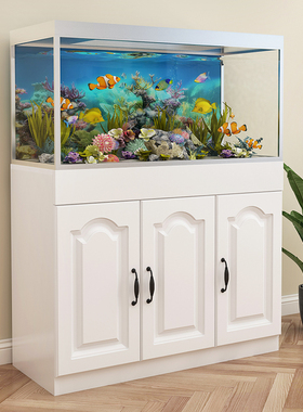 震威鱼缸底柜地柜欧式柜子非实木鱼缸架子底座承重家用仿ADA定制