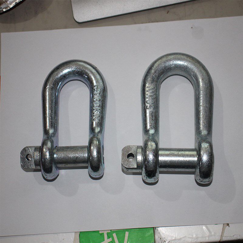 电力起重卸扣高强度模锻U型D型国标吊环30KN5吨直型加长电力滑车