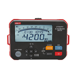 优利德工业品UT503PV光伏绝缘电阻测试仪高压兆欧表智能电工摇表