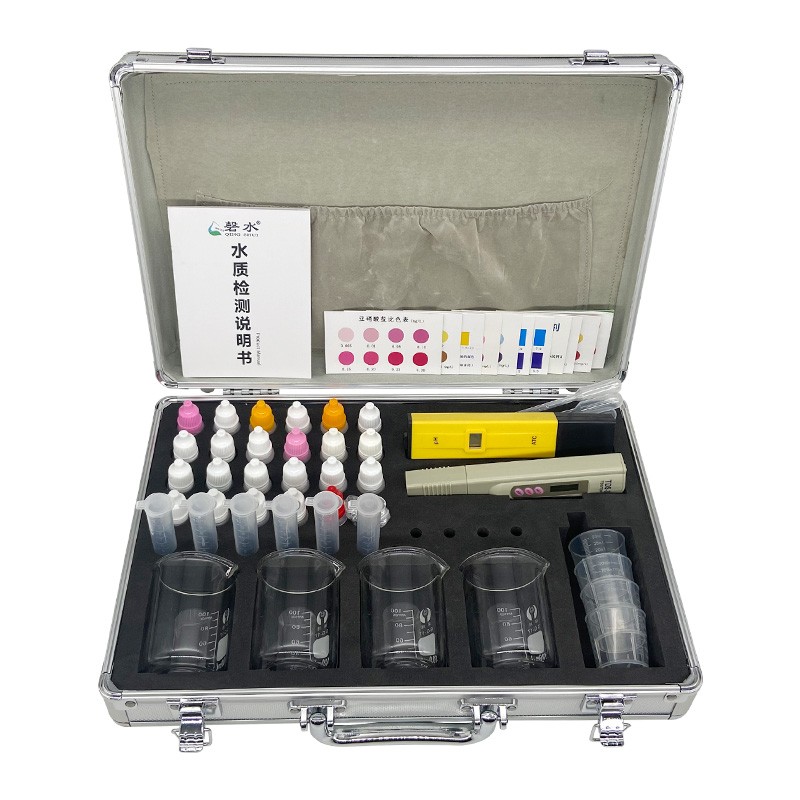 亚硝酸盐氨氮溶解氧硬度试剂ph值鱼塘水族养殖鱼缸水质检测分析箱