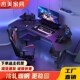 电脑桌台式 飞机电竞桌一体家用卧室游戏碳纤维色加固办公桌子 新款
