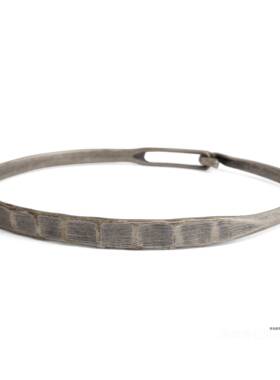 高档潮牌VIXTO R银手镯HOK-BAN92子5纯银镯情侣饰品 复M古原创简