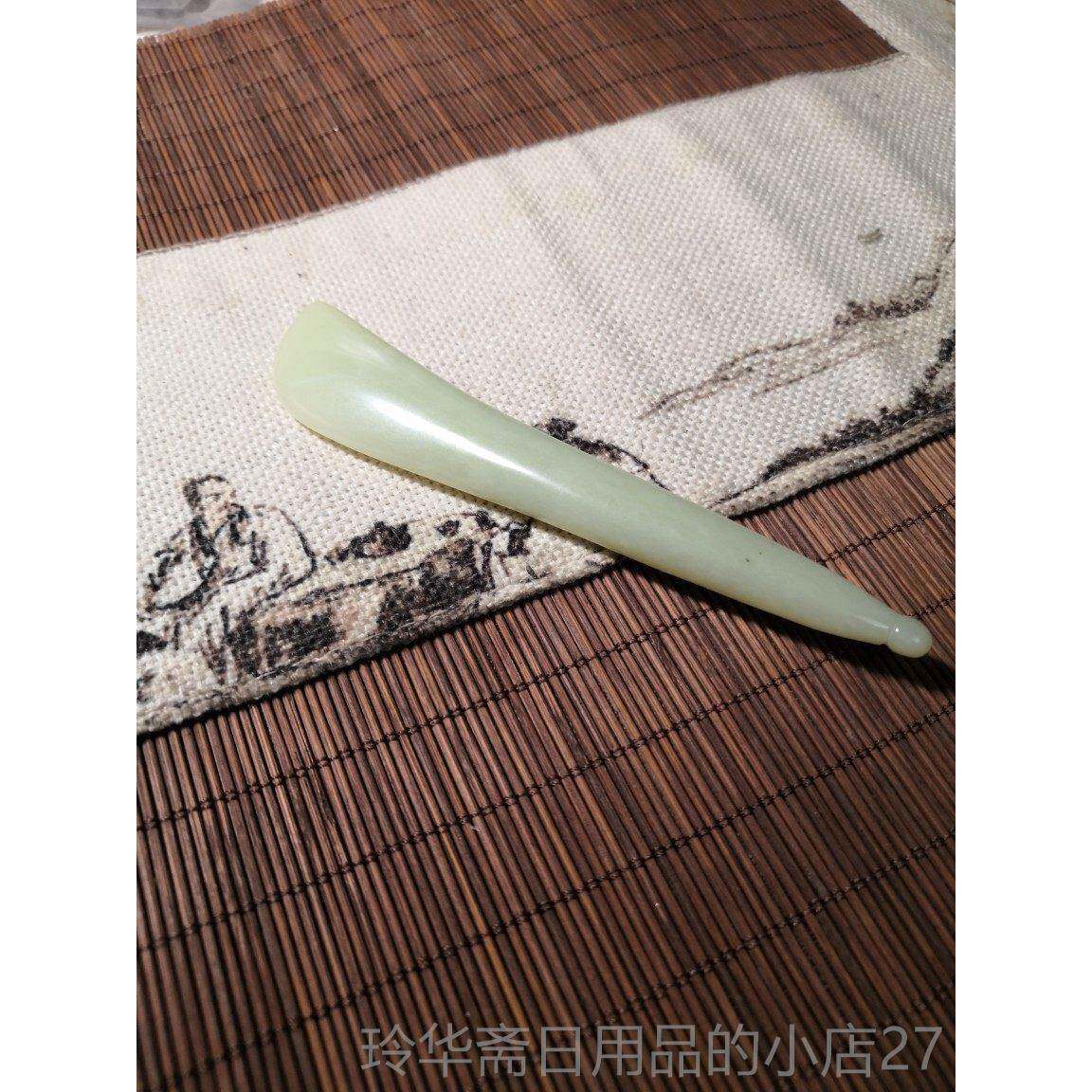 高档眼玉石拨筋棒部脸部按棒玉板部刮痧经络摩手持棒式面筋擀棒养