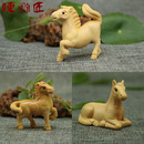 陈雕匠乐清黄杨木十二生肖摆件牛木雕虎龙马鸡动物雕工艺品摆饰