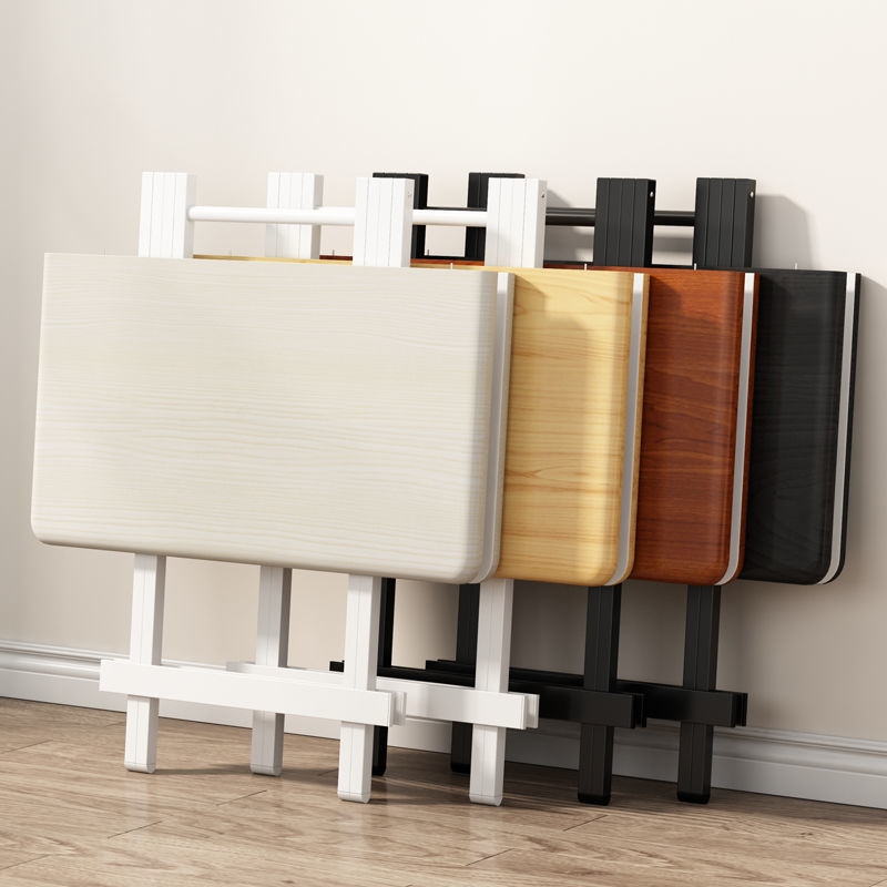 折叠桌家用吃饭桌子折叠简易小户型餐桌椅组合手提式小桌子宿舍