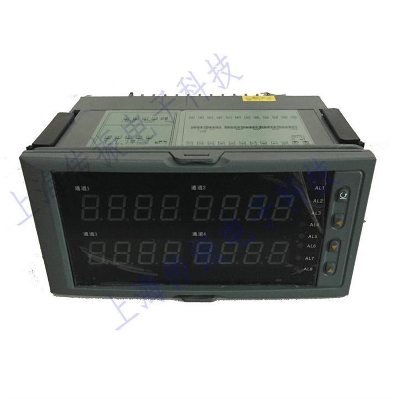 通4道数显仪表 两线制4-20mA输入 带馈电 温度压力振动位移液位*