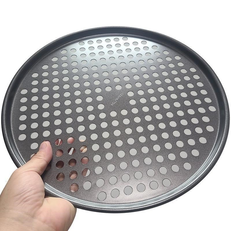 德国涂层寸披萨盘家用商用 烘焙 圆形 pizz盘模具烤箱家用