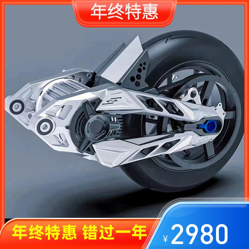 豪豪定制款 全顺中置后平叉 无损直上2000w到4000w中置电机