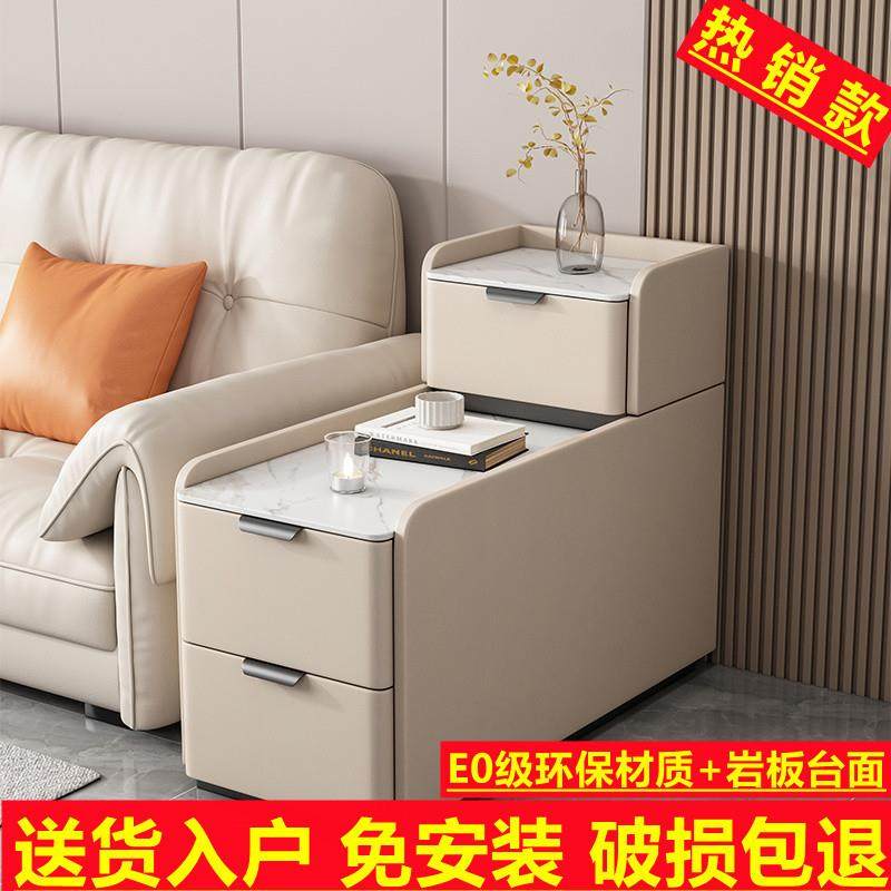 Fls奶油风落地实木沙发边柜侧边柜客厅小型边几轻奢角柜角几茶几,鲜花速递/花卉仿真/绿植园艺,割草机/草坪机,淘宝优惠券,粉丝福利购,淘宝优惠卷