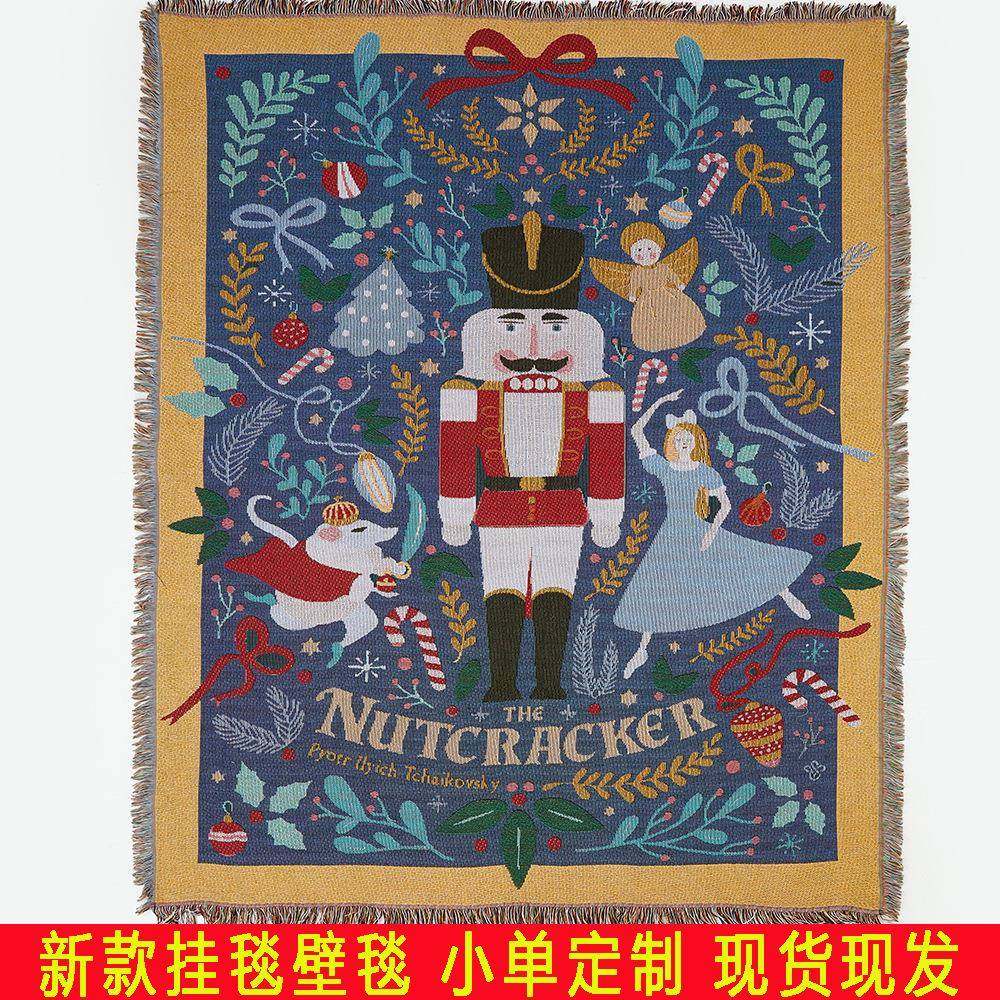 梭织棉野餐毯户外露营毯子沙发毯子多功能露营胡桃夹子奇遇地毯毯,鲜花速递/花卉仿真/绿植园艺,割草机/草坪机,淘宝优惠券,粉丝福利购,淘宝优惠卷