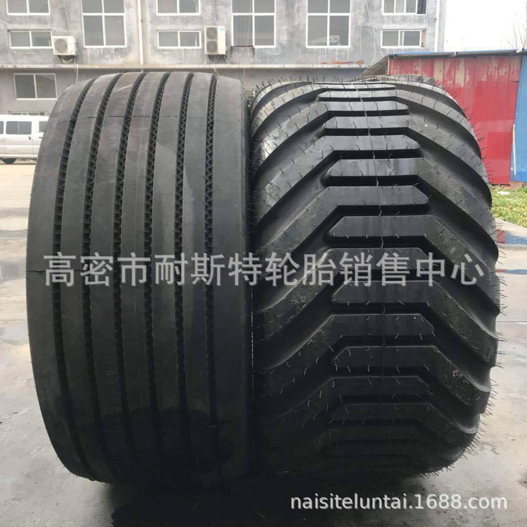 445/45R22.5 19.5 拖车板车 油罐车真空导向花纹轮胎