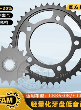 德国AFAM链条牙盘 大小 链轮 飞 前后牙盘 改装 CBR650R/F CB600R