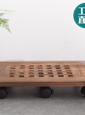 承重移动底座托盘滑轮架子重物花盆带轮子万向带轱辘的加厚滚轮