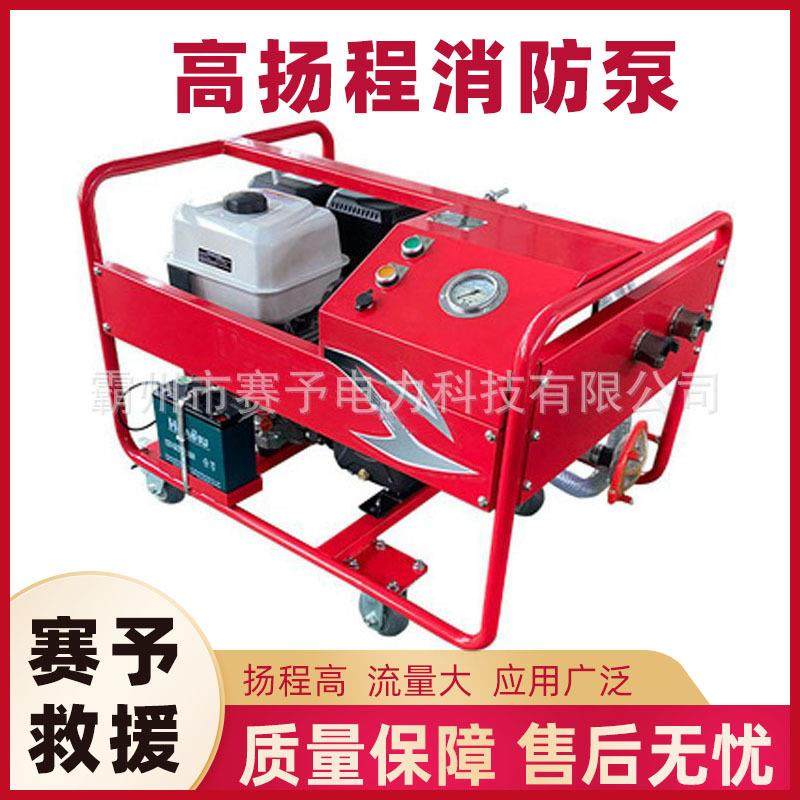 SLQ80/13-25森林消防泵单缸四冲程高压水泵1000m扬程灭火泵