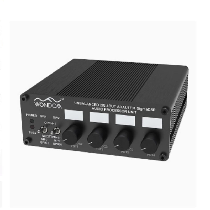 ADAU17012.14.0DSP音频处理前级信号板2进4出电子两分频低音炮