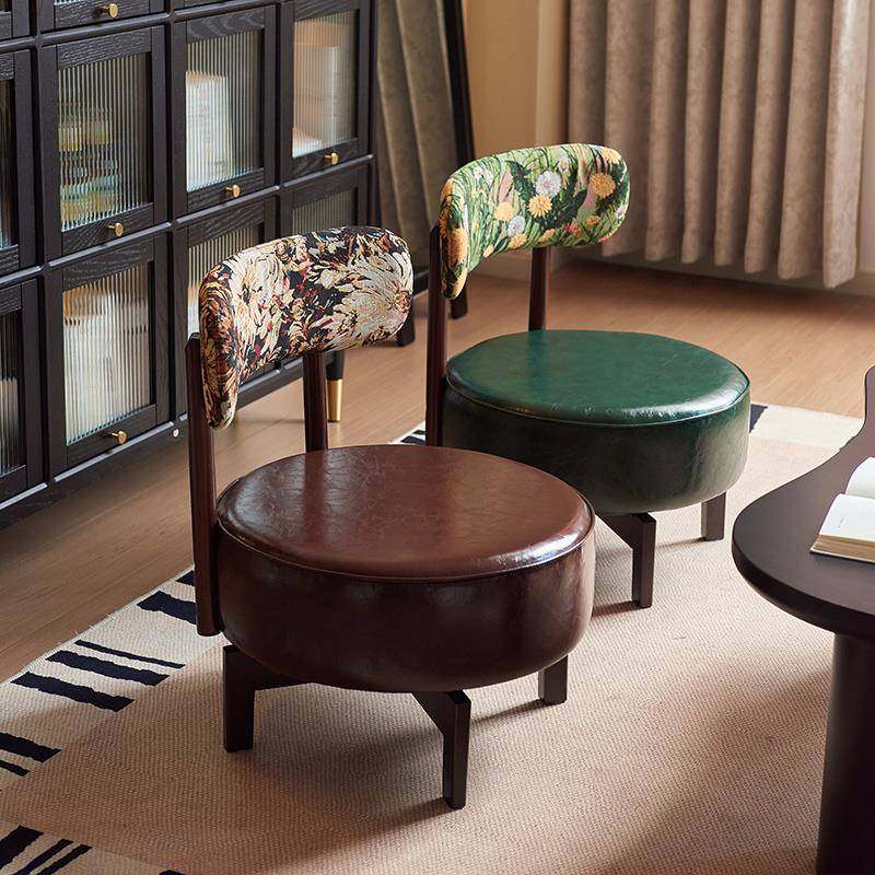 复古小沙发椅实木凳子靠背可旋转家用阳台家用卧室可躺休闲靠背椅,鲜花速递/花卉仿真/绿植园艺,割草机/草坪机,淘宝优惠券,粉丝福利购,淘宝优惠卷