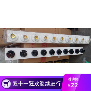 白色白炽灯泡光源试灯台展示架E14E27螺口老化测试灯座灯具配件