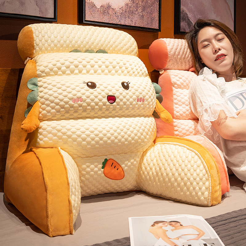 床头软包大靠背沙发靠垫枕头床上看书床靠护腰垫靠枕抱枕女生睡觉