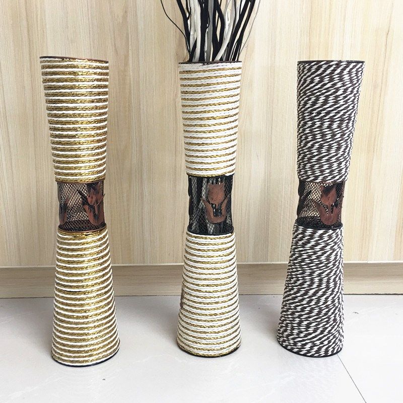 藤编花瓶花器仿真花假花装饰花落地花配套花瓶花器,家居饰品,仿真花/假花,淘宝优惠券,粉丝福利购,淘宝优惠卷