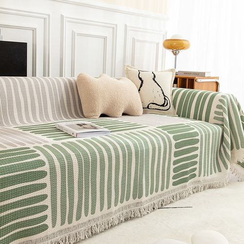 2024新款高级感沙发垫客厅沙发盖布全盖一片式四季通用全包套罩毯