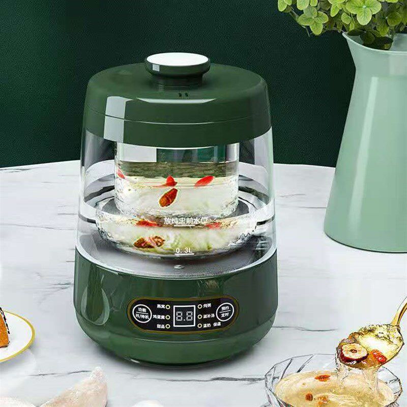 全自动燕窝玻璃电炖盅保温甜品煲汤煮粥鱼胶电热营养机隔水电炖煲