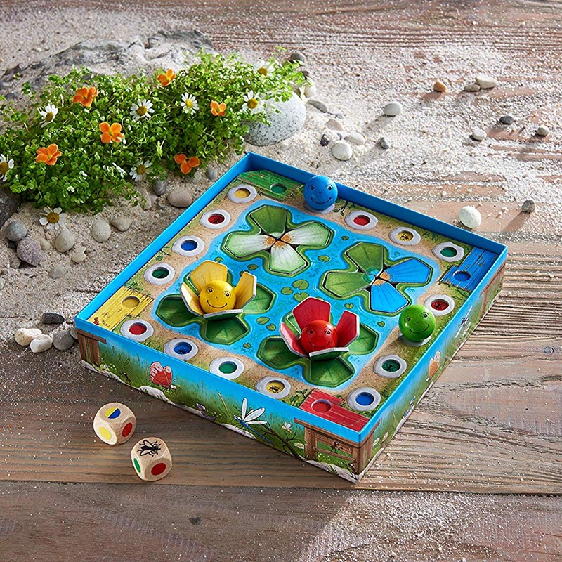 hb桌游305272跳跃的青蛙儿童益智逻辑思维桌面游戏早教