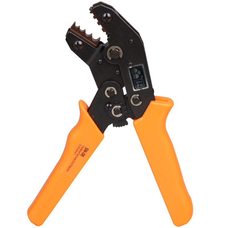 SNHS冷压接线裸端子压接钳0.--38平方压线压扣钳OT/UT插簧钳子