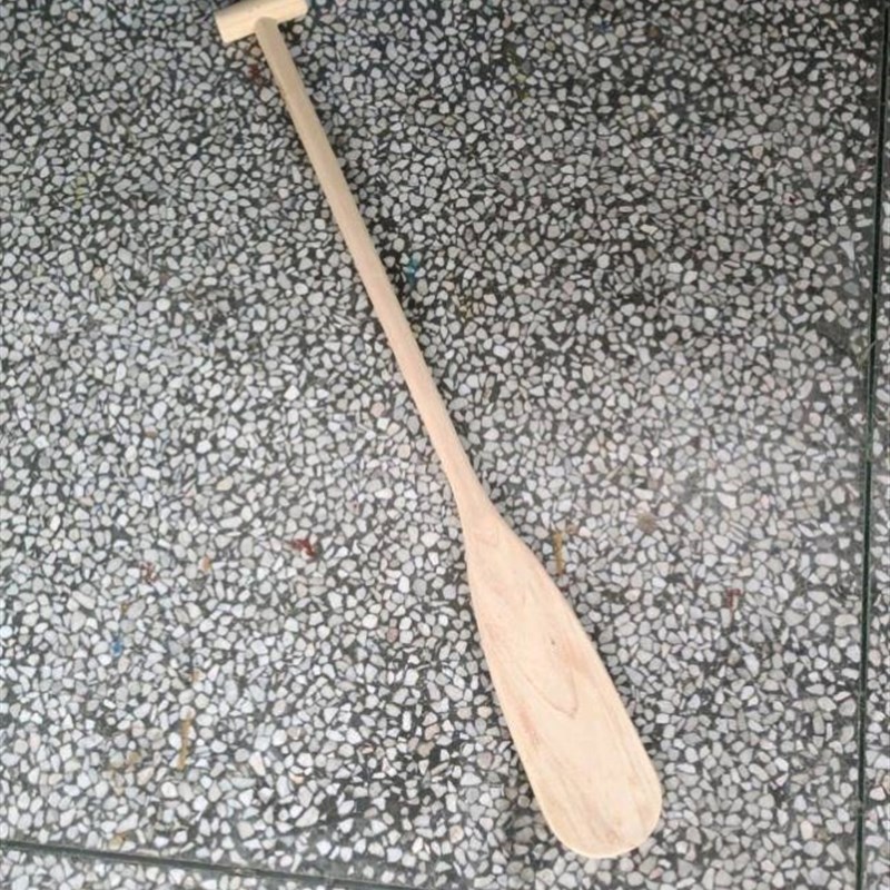 原木船桨划桨儿童表演道具划水龙船端午节赛龙舟摄影装饰手摇木质