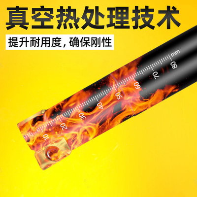 数控铣刀杆300抗震1135加工中心1604方肩20直角17bap25开粗400R16