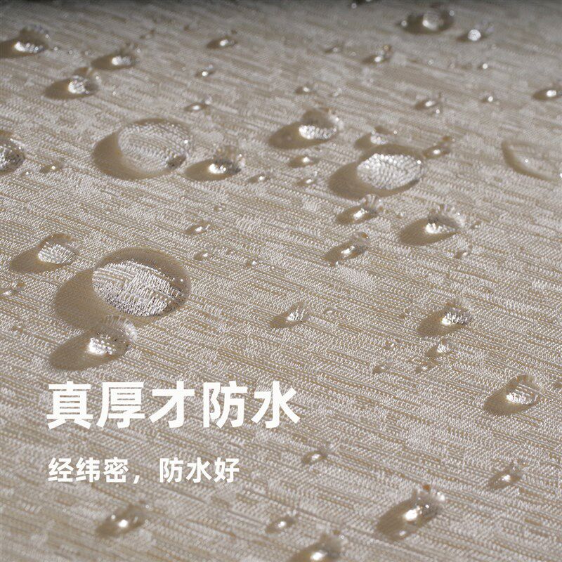 2024加厚高精密色织布真正高经纬密度墙布素色花色全屋无缝壁布