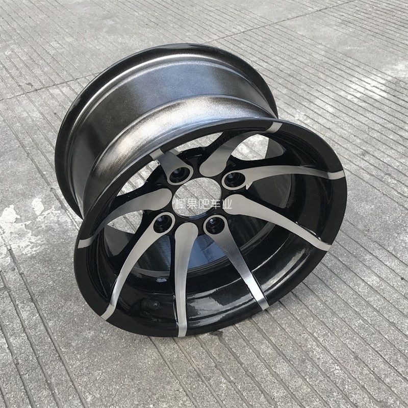 沙滩车配件 通用25X8-12 25X10-12 235/30-12寸轮胎8根径铝轮毂
