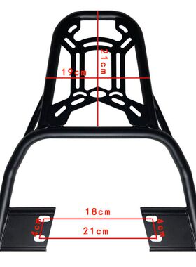 九9号电动车后货架N80CE80/120/125N70C后备尾箱支架载物尾架货架