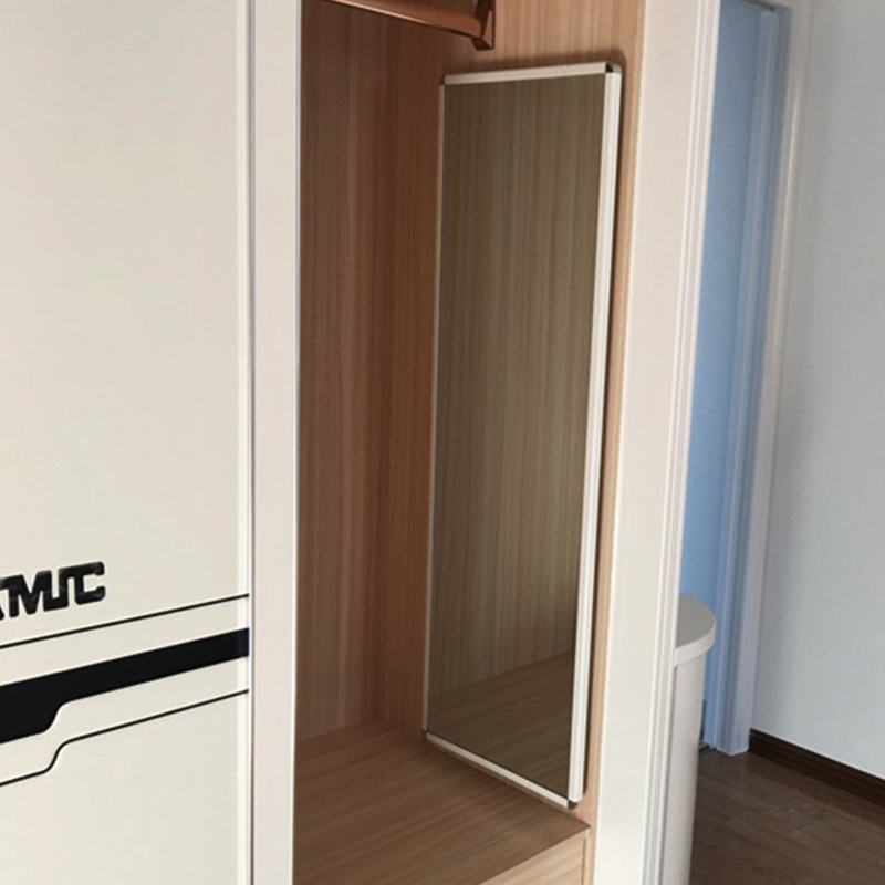 衣柜镜子推拉镜旋转镜衣橱衣柜内置柜内伸缩折叠全身镜试衣穿衣镜