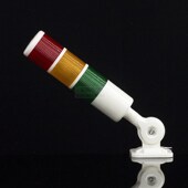 PT50 J多层声光报警LED信号塔灯机床指示三色灯蜂鸣可折叠24V