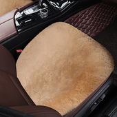 冬季 纯羊毛汽车坐垫短毛绒三件套冬天保暖无靠背单片后排座椅垫子