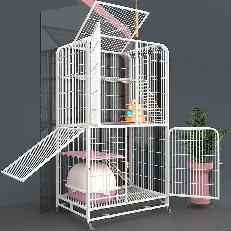 猫笼家用室内猫别墅超大自由空间加粗加密带厕所猫咪宠物猫舍猫屋