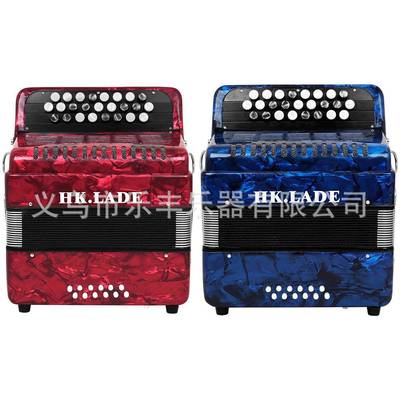 25键12贝斯键钮式专业巴扬手风琴初学者成人练习手风琴键盘乐器