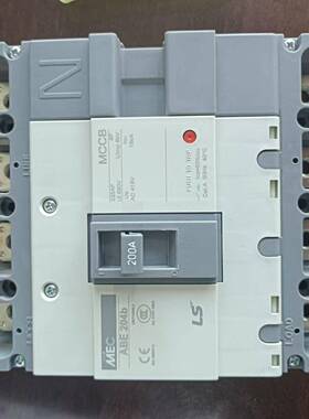 LS产电塑壳断路器ABE204B 125A 150A 175A 200A 四相断路器空开