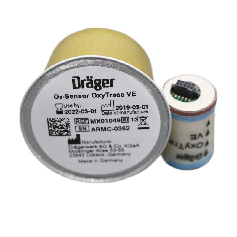 原装 德尔格 Drager Savina 氧气传感器呼吸机氧气传感器 mx01049