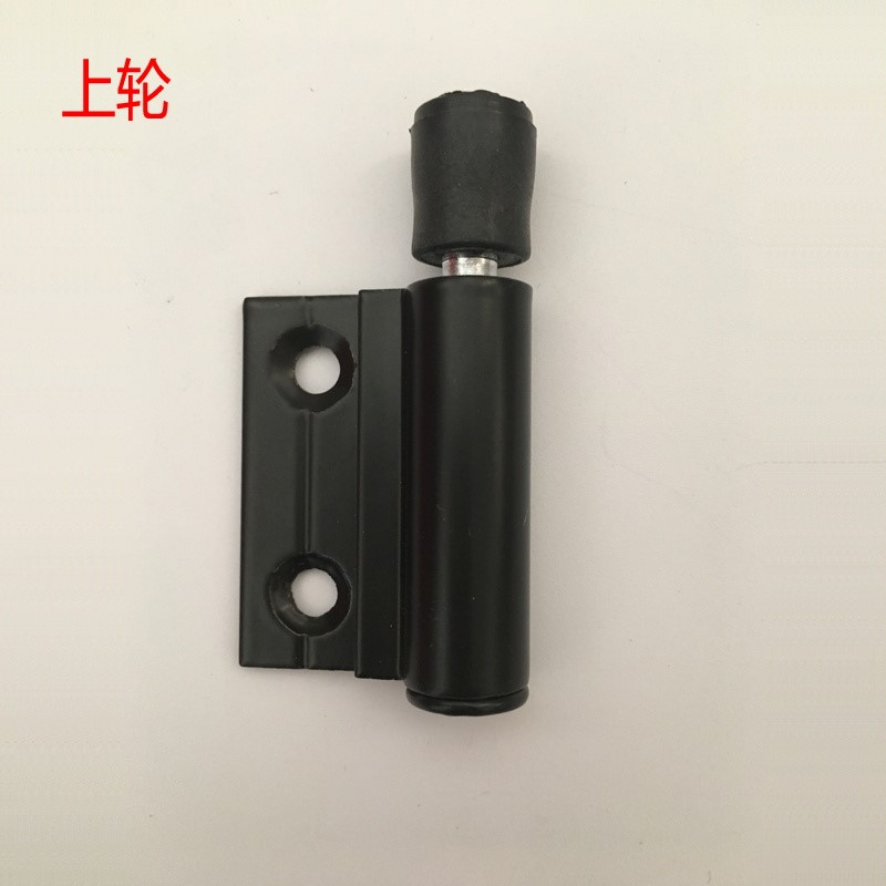 无下轨小折叠门配件脱卸合页上轨道滚轮配件铝合金门窗五金门配件