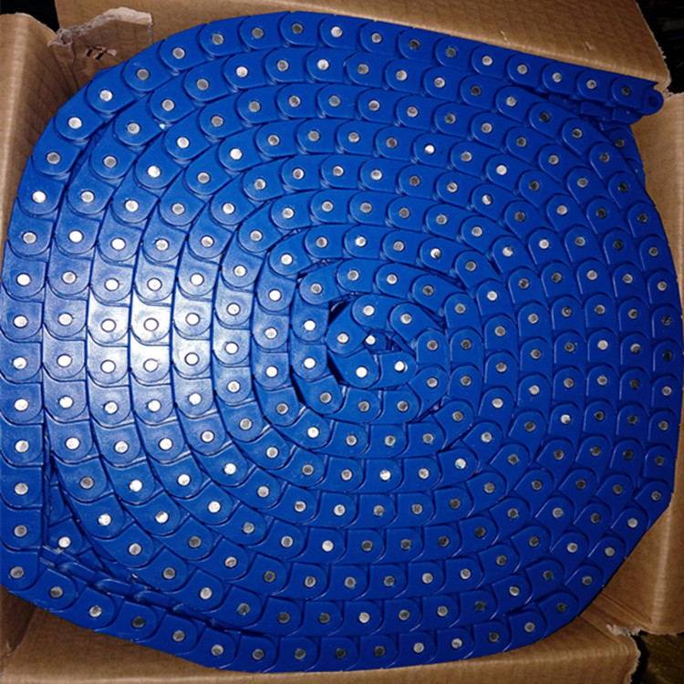 尼龙机加工齿轮60P塑料链条链轮40P链条08B非标定制主动被动轮