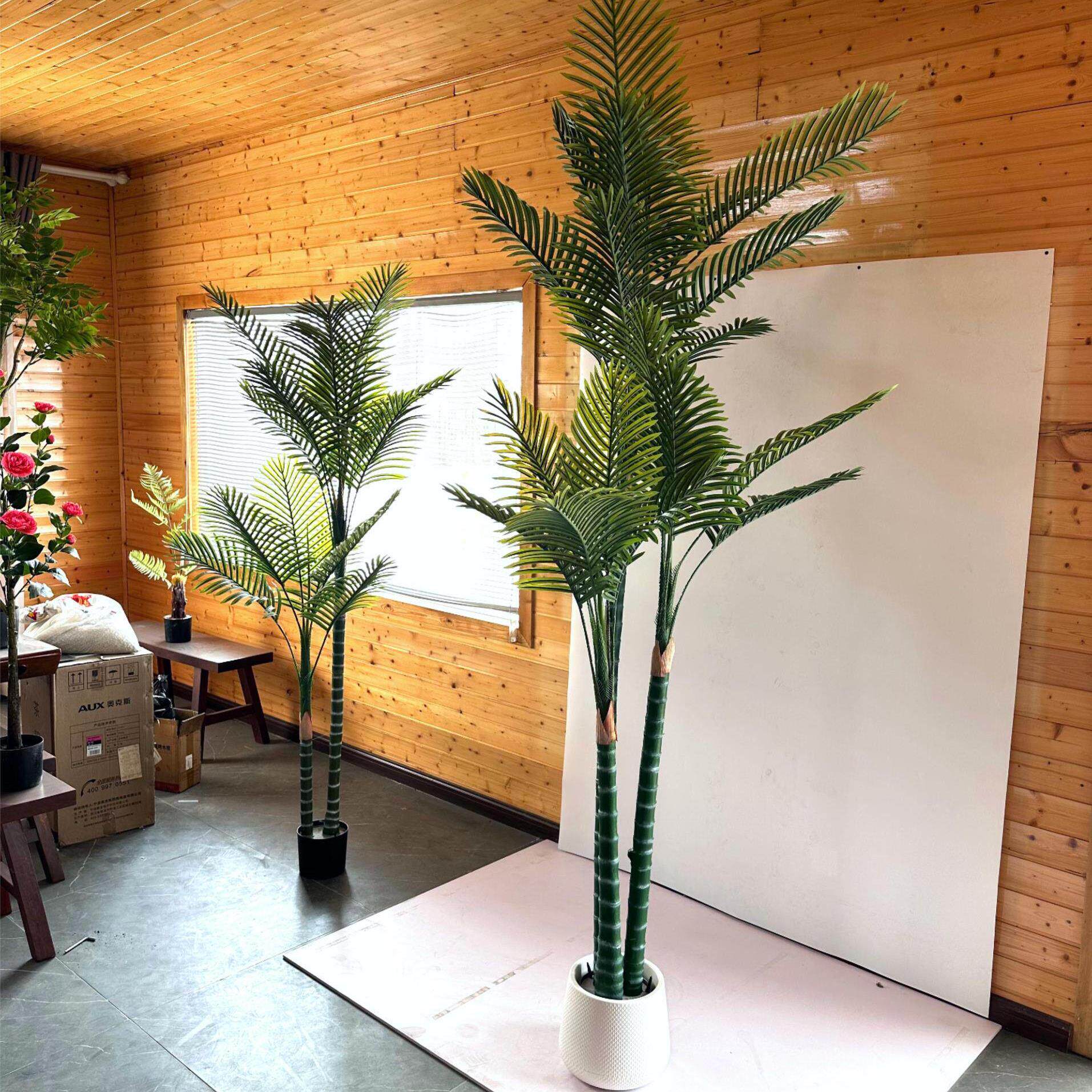 定制仿真绿植级感落地假植物家居大型盆栽酒店装饰客厅室内造景