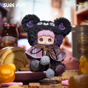 SUREFUN MayMei霉霉小熊饼干系列可爱毛绒挂件公仔盲盒新年礼物